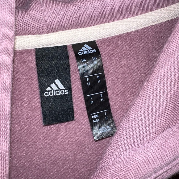 Dust pink Adidas hoodie - Picture 7 of 8